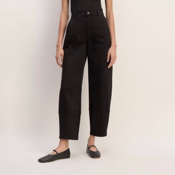 Everlane Utility Barrel Pant 00 / Black - Picture 1 of 1